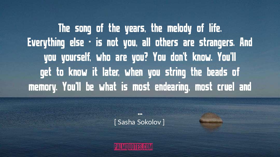 Cultural Memory quotes by Sasha Sokolov