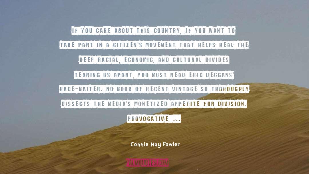 Cultural Mores quotes by Connie May Fowler