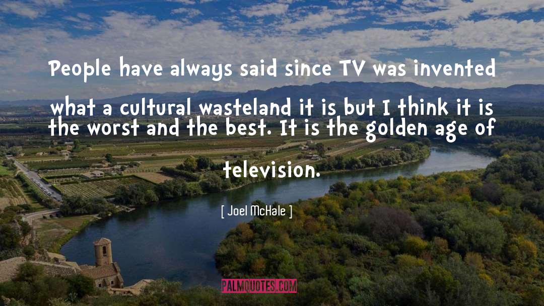 Cultural quotes by Joel McHale
