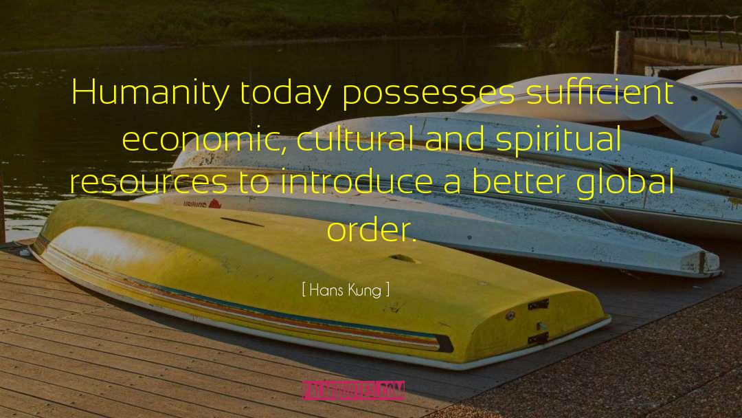 Cultural Reformation quotes by Hans Kung