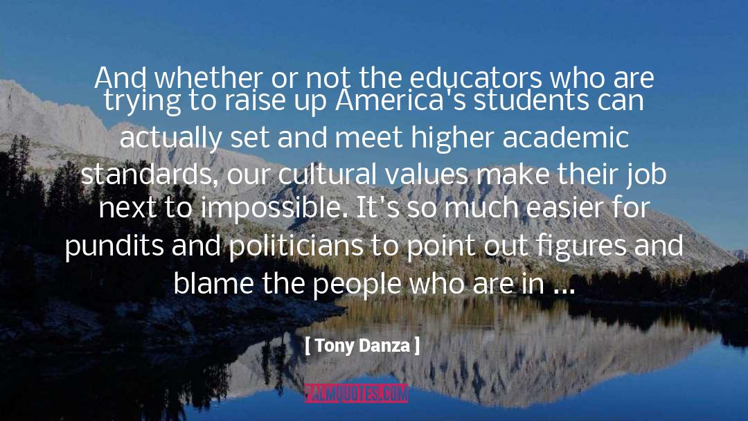 Cultural Values quotes by Tony Danza