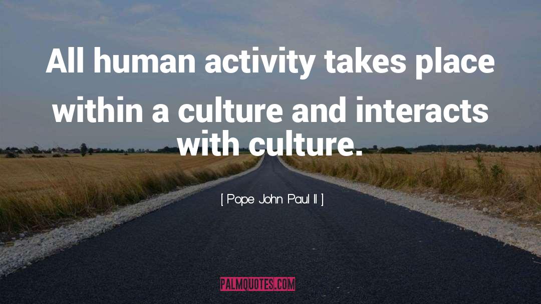 Culture And Death quotes by Pope John Paul II