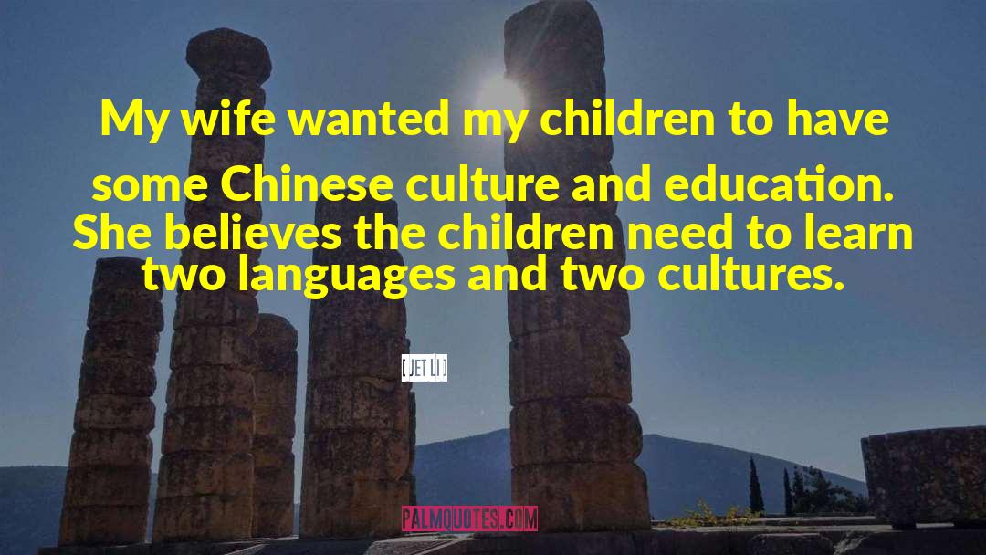 Culture And Education quotes by Jet Li