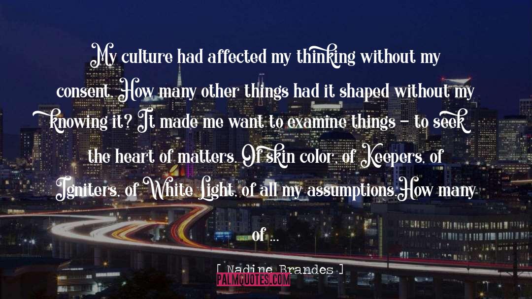 Culture Appropriation quotes by Nadine Brandes