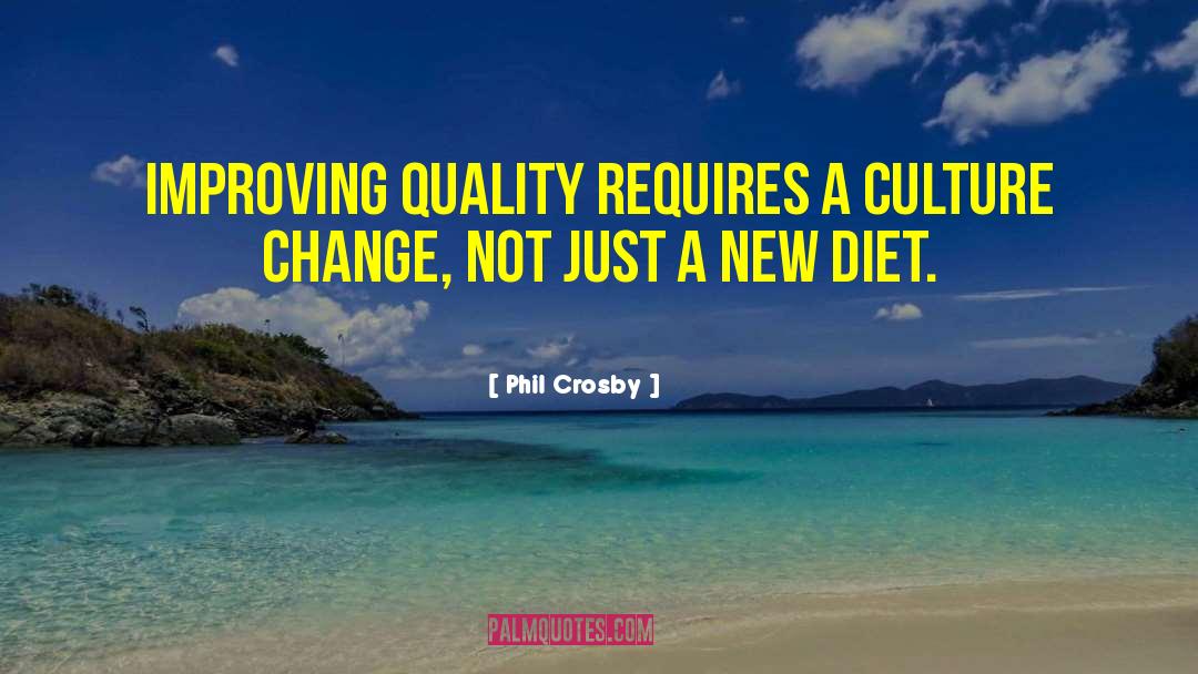 Culture Change quotes by Phil Crosby