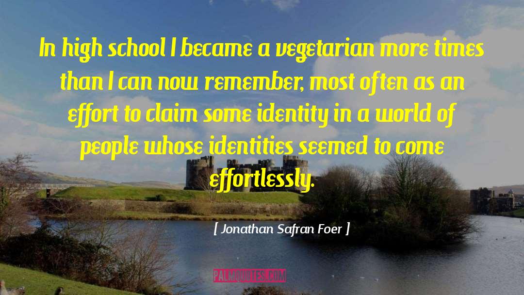 Culture Identity quotes by Jonathan Safran Foer