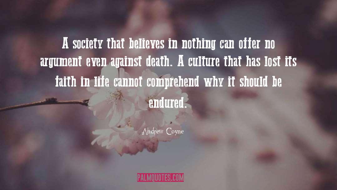 Culture Of Death quotes by Andrew Coyne