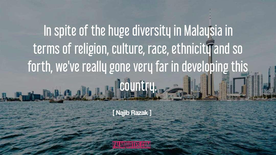 Culture Of Hatred quotes by Najib Razak