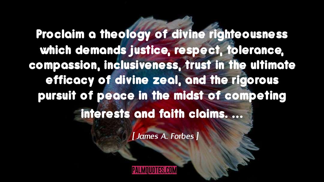 Culture Of Peace quotes by James A. Forbes