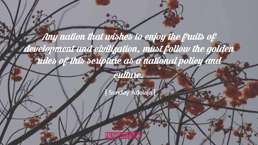 Culture quotes by Sunday Adelaja