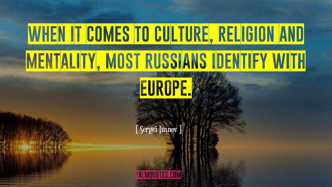 Culture Religion quotes by Sergei Ivanov