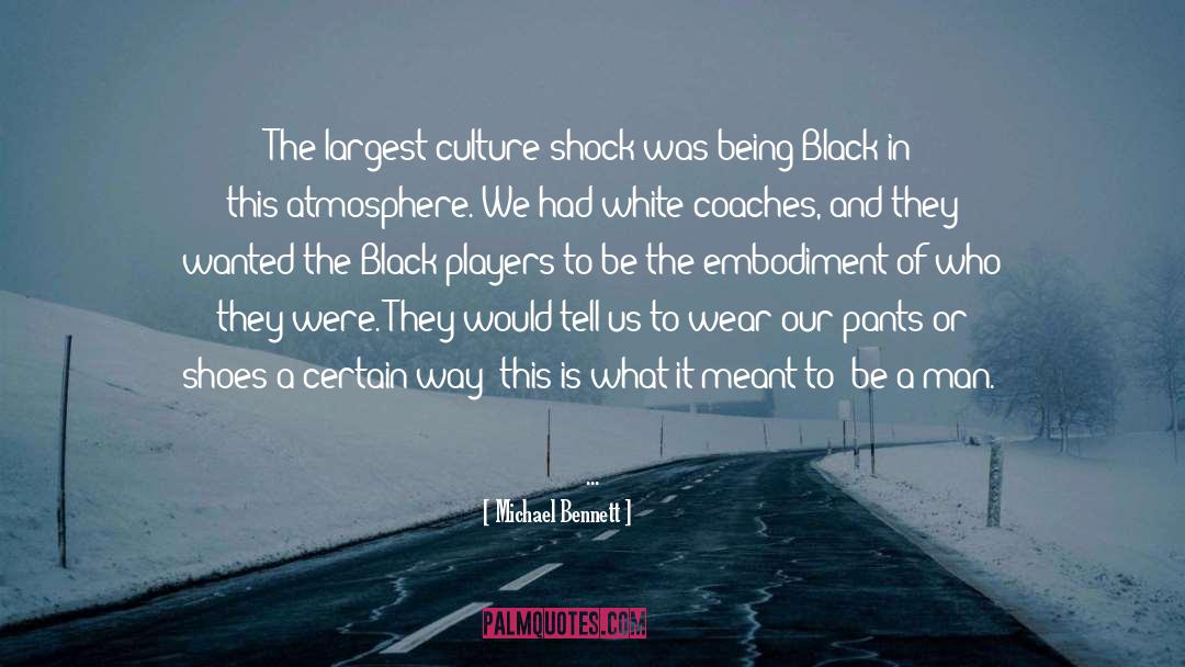 Culture Shock quotes by Michael Bennett