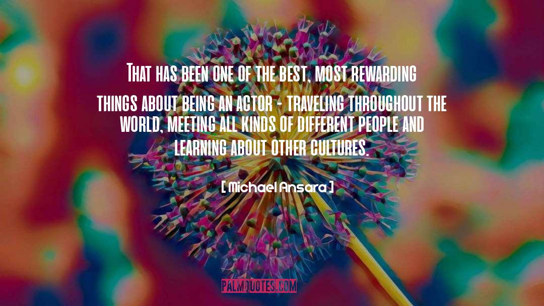 Cultures quotes by Michael Ansara