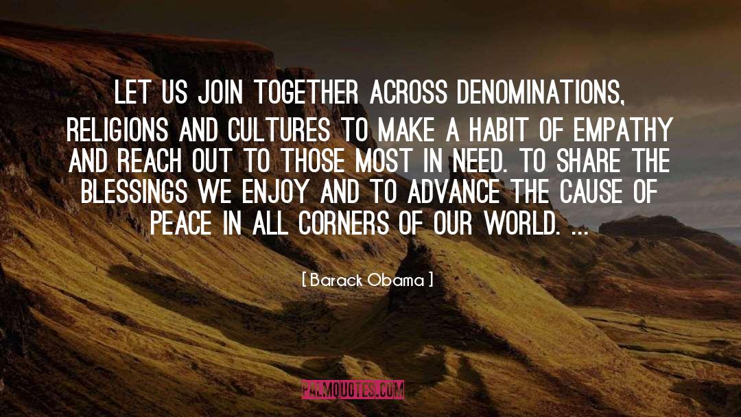 Cultures quotes by Barack Obama