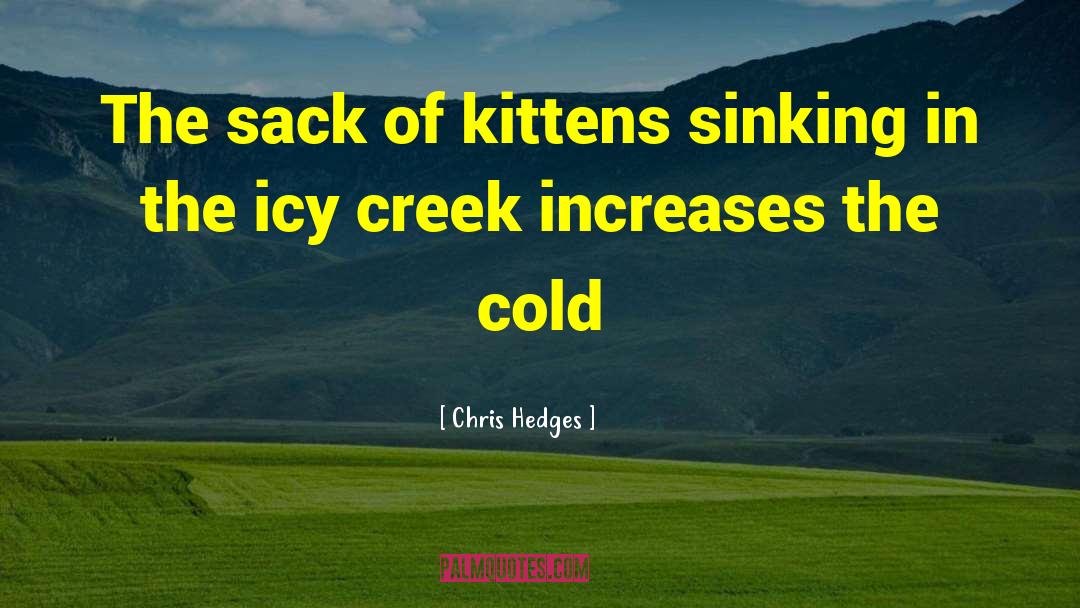 Culver Creek quotes by Chris Hedges