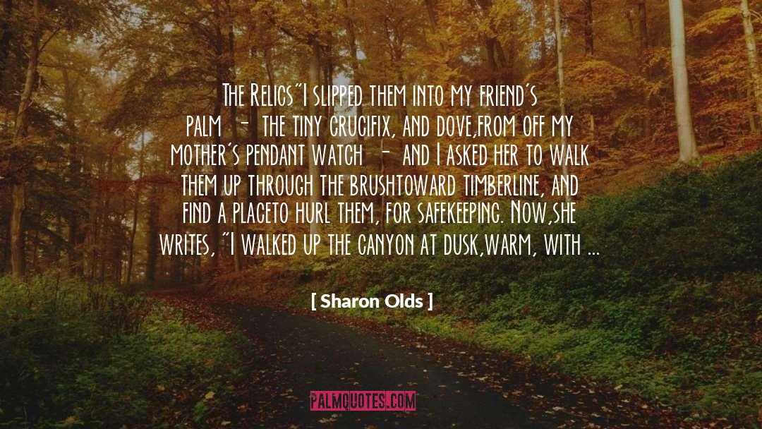 Culver Creek quotes by Sharon Olds