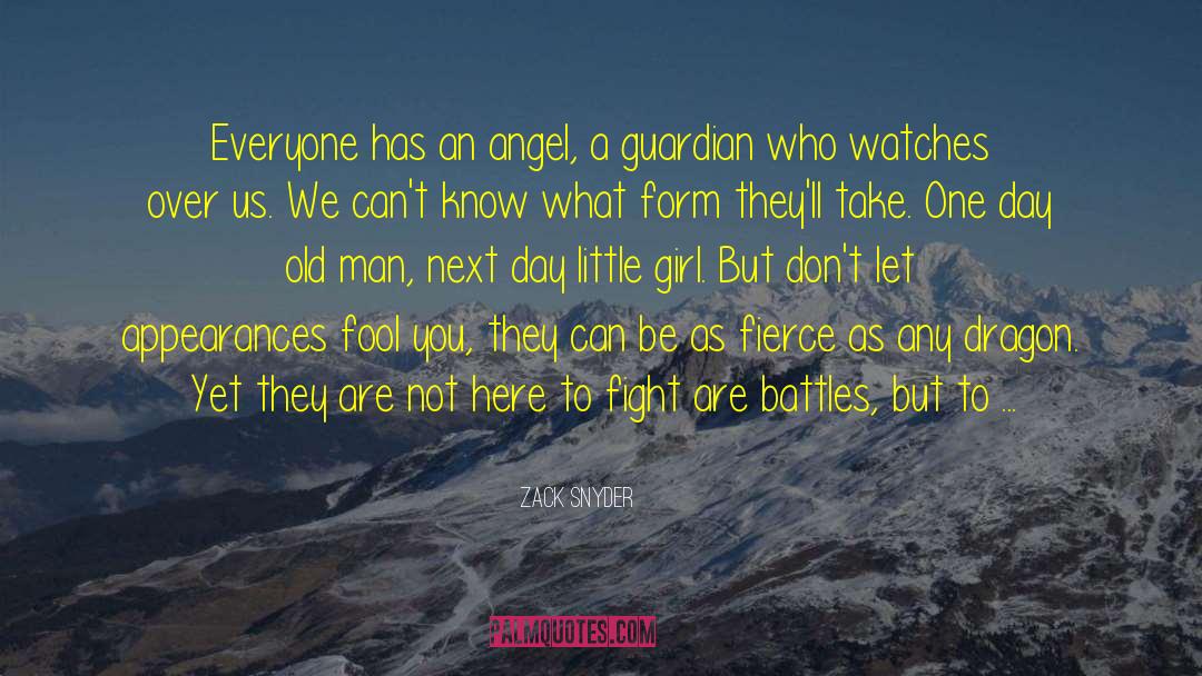 Cum Angel quotes by Zack Snyder