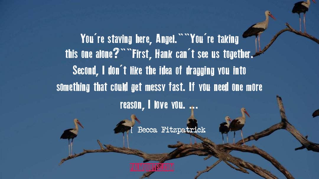 Cum Angel quotes by Becca Fitzpatrick