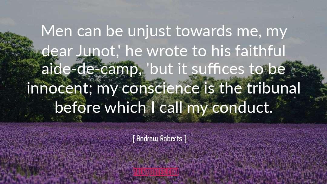 Cumalot Camp quotes by Andrew Roberts