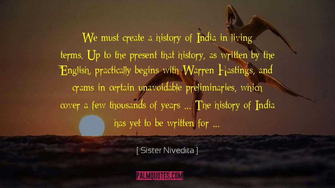 Cumplido In English quotes by Sister Nivedita