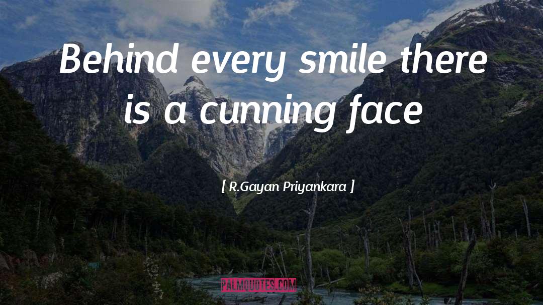 Cunning quotes by R.Gayan Priyankara