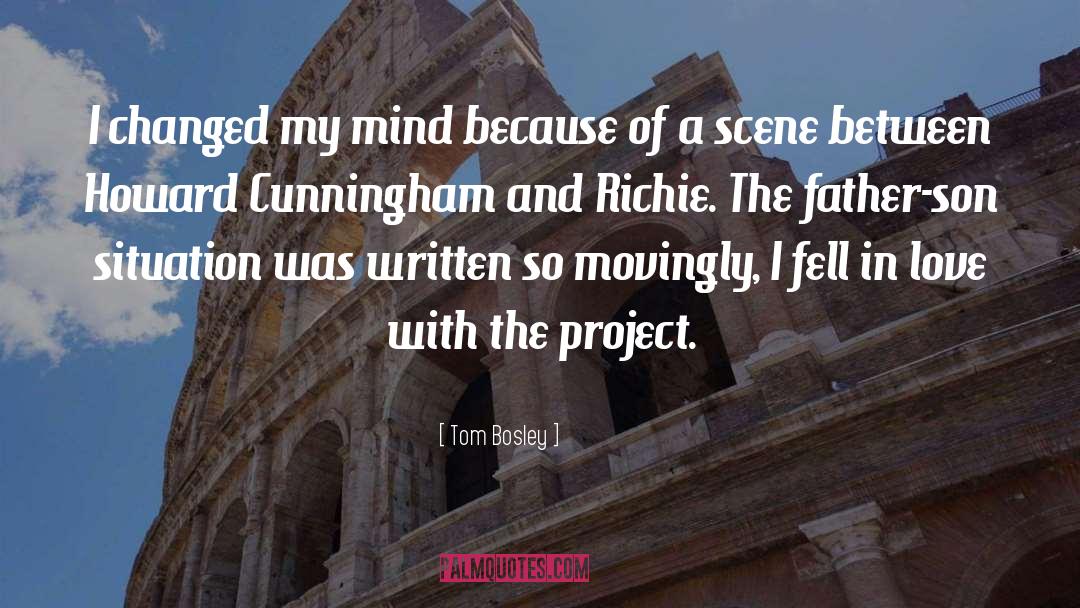 Cunningham quotes by Tom Bosley
