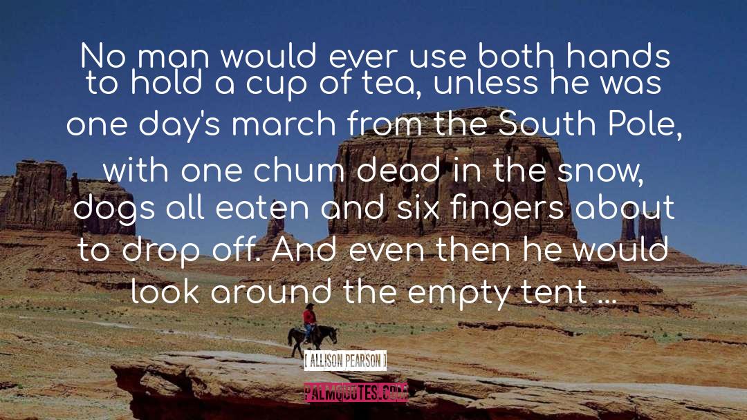 Cup Empty quotes by Allison Pearson