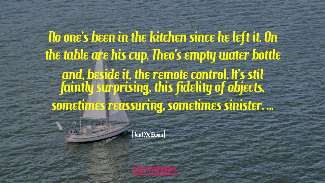 Cup Empty quotes by Ian McEwan