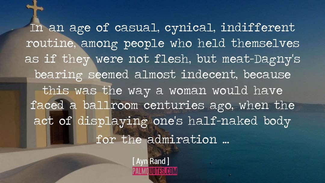 Cup Half Empty quotes by Ayn Rand