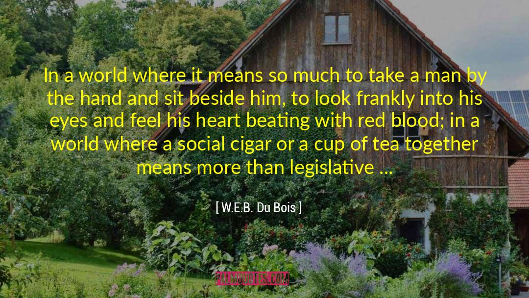 Cup Of Tea quotes by W.E.B. Du Bois