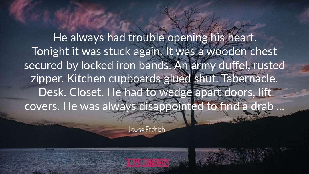 Cupboards quotes by Louise Erdrich