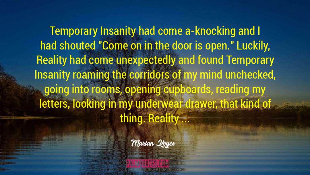 Cupboards quotes by Marian Keyes