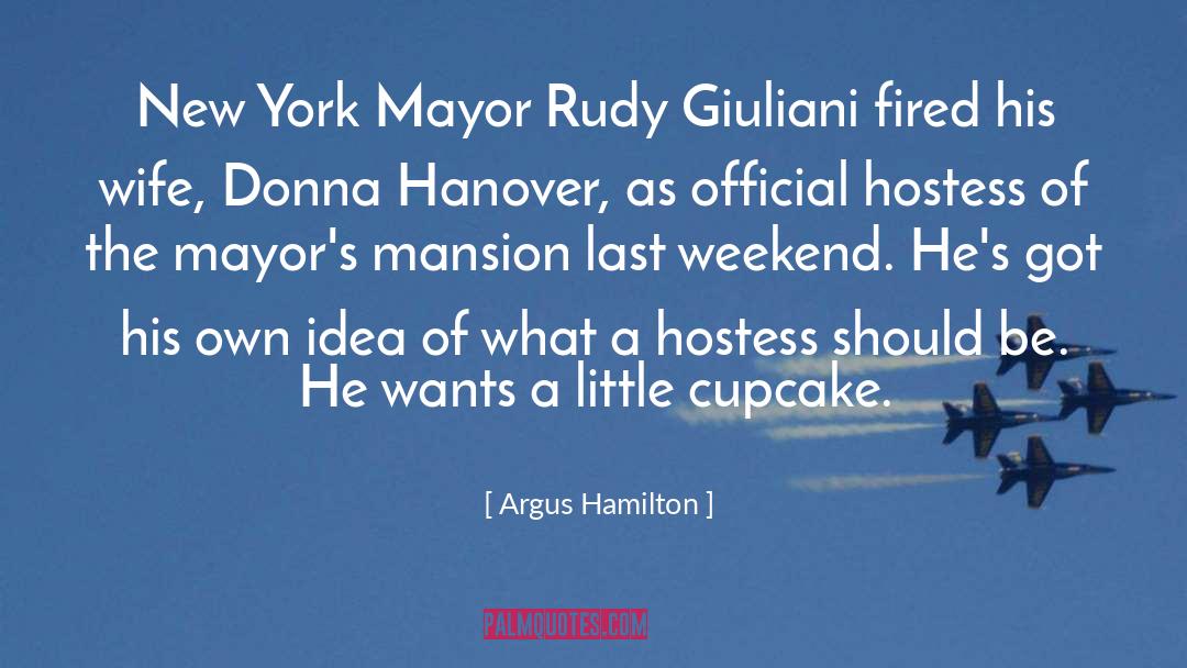 Cupcakes quotes by Argus Hamilton