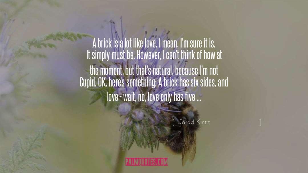 Cupid quotes by Jarod Kintz