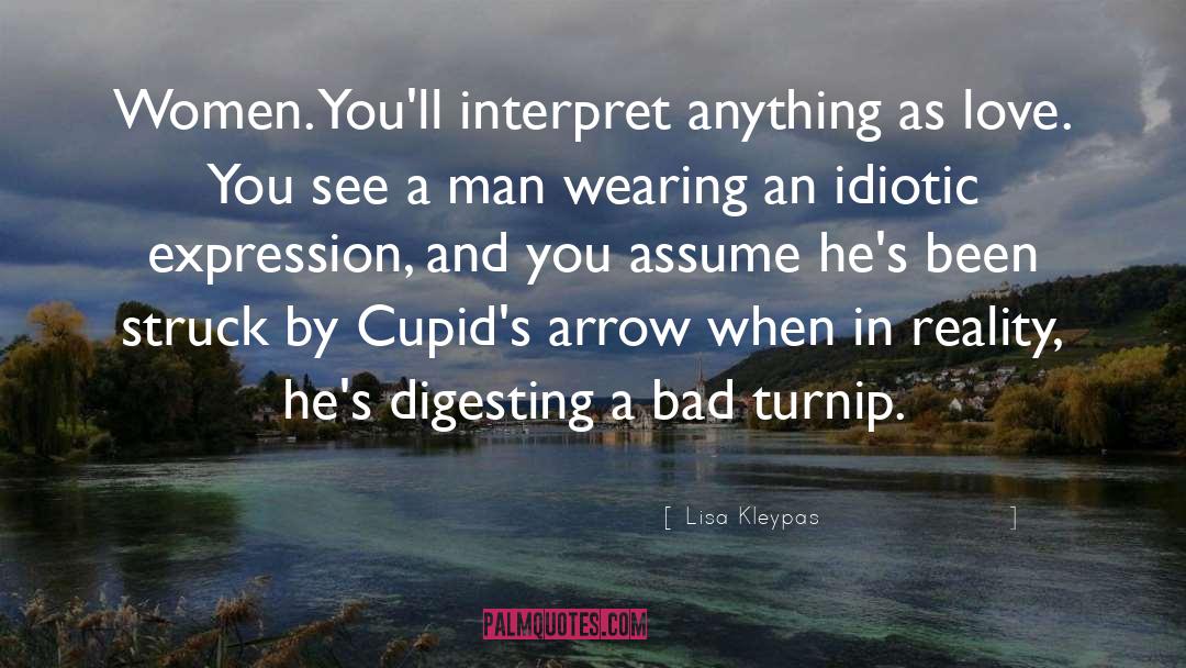 Cupid Valentines Day quotes by Lisa Kleypas