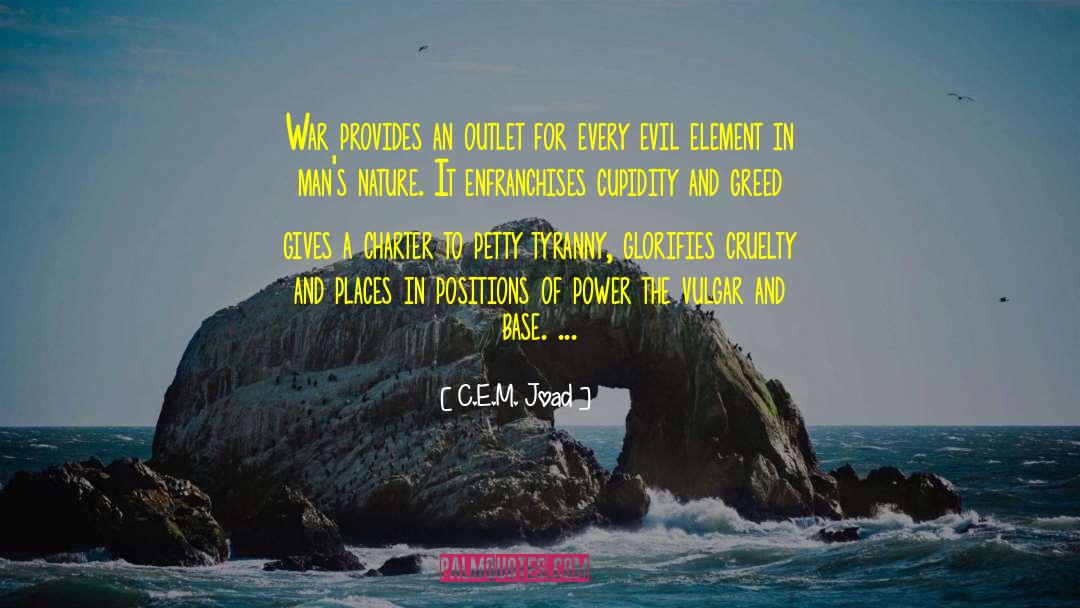 Cupidity quotes by C.E.M. Joad