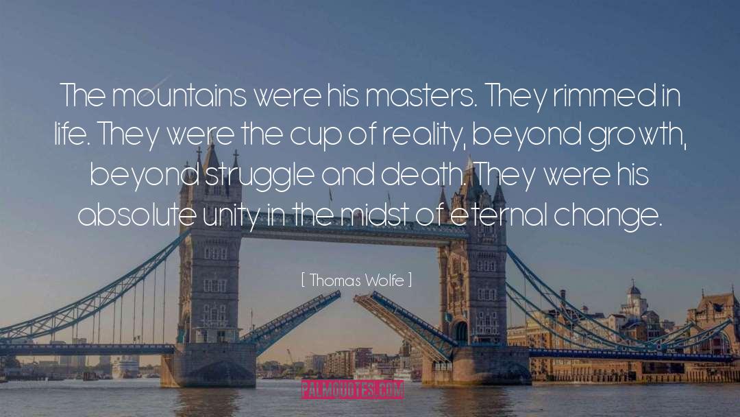 Cups quotes by Thomas Wolfe