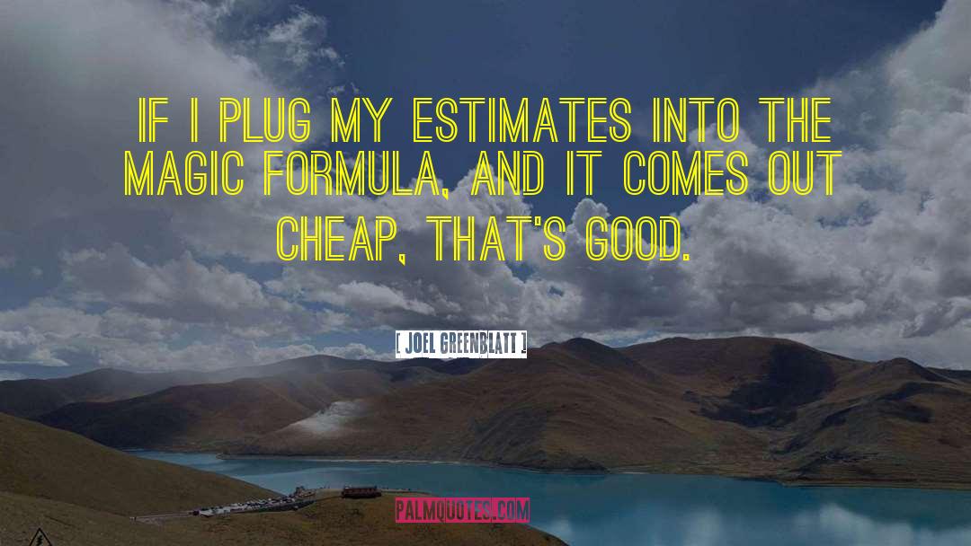 Cupwise Plug Ins quotes by Joel Greenblatt