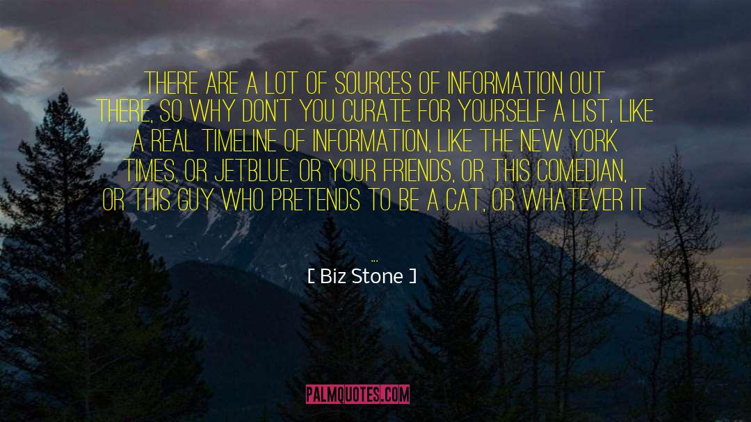 Curate quotes by Biz Stone