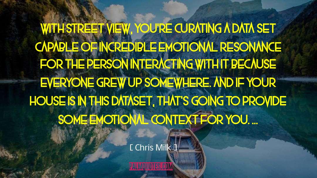 Curating quotes by Chris Milk