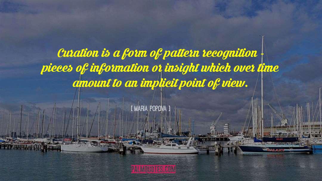 Curation quotes by Maria Popova