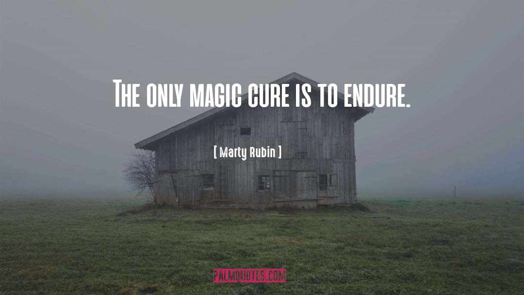 Cure quotes by Marty Rubin