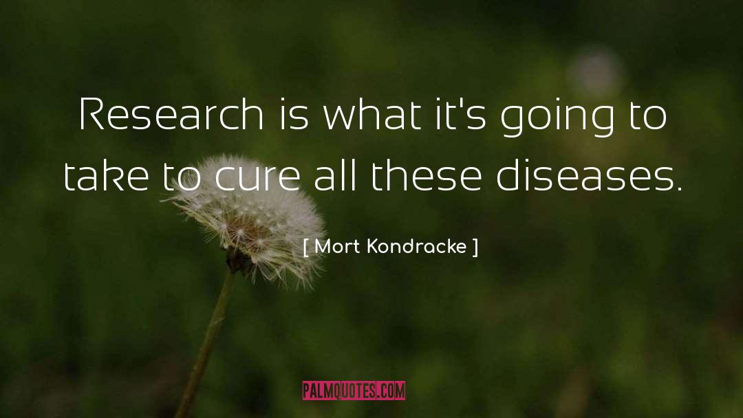 Cure quotes by Mort Kondracke