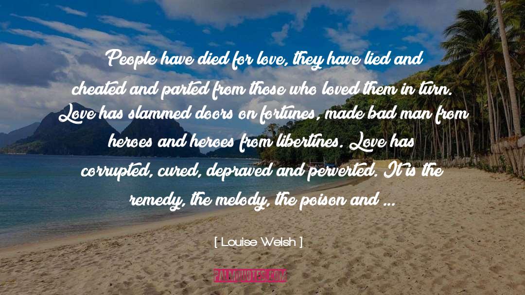 Cured quotes by Louise Welsh