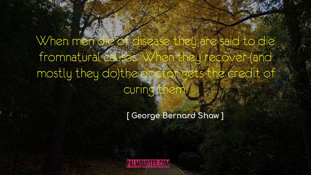 Curing quotes by George Bernard Shaw