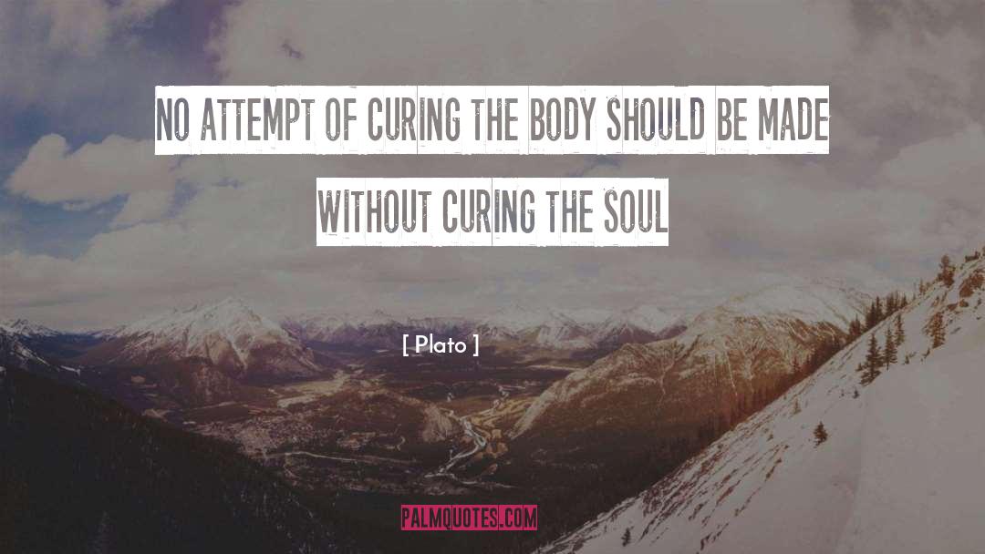 Curing quotes by Plato