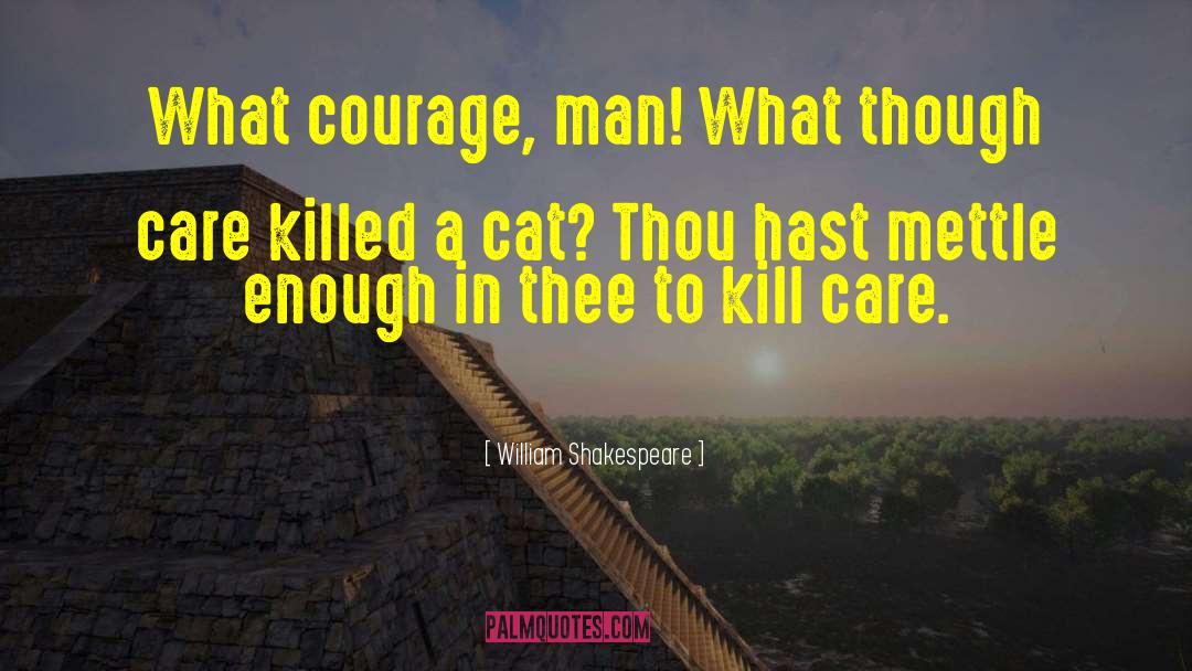 Curiosity Killed The Cat quotes by William Shakespeare