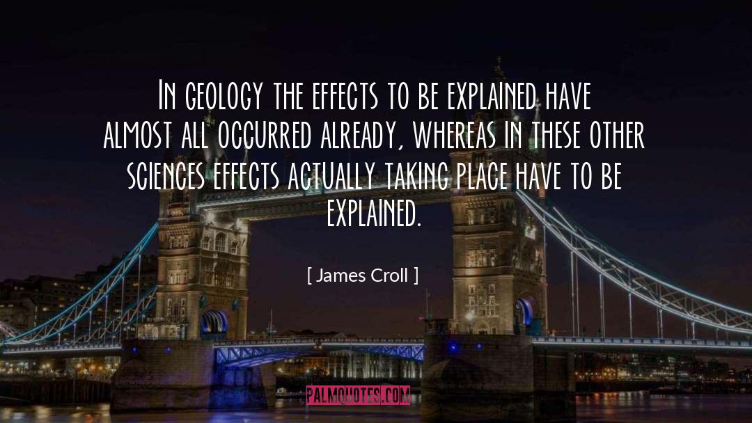 Curious Accounts quotes by James Croll