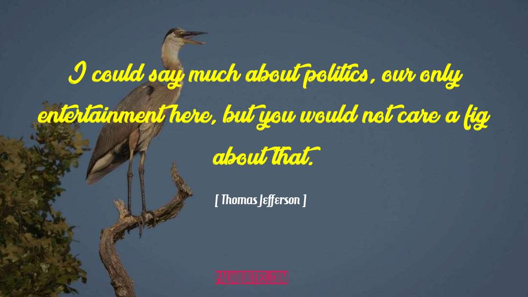 Curiouser Entertainment quotes by Thomas Jefferson
