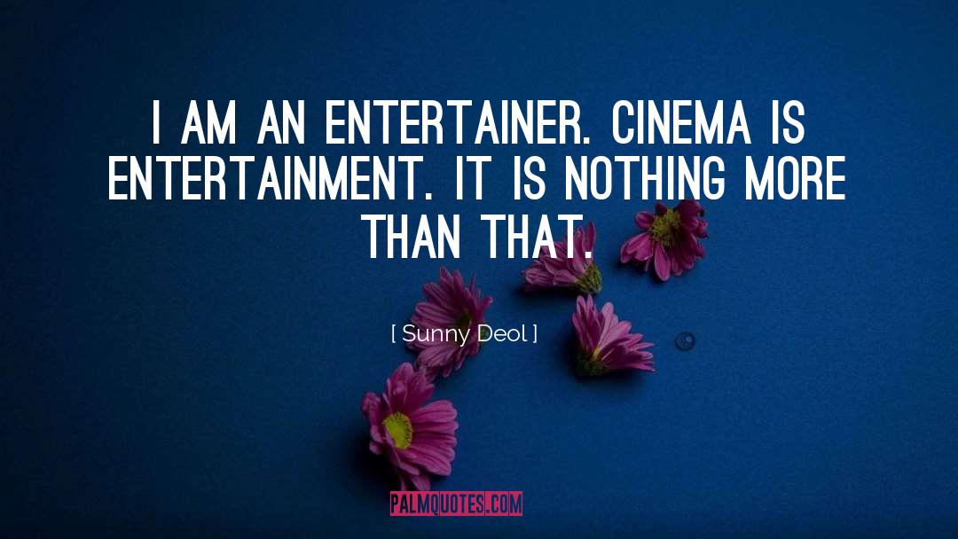 Curiouser Entertainment quotes by Sunny Deol